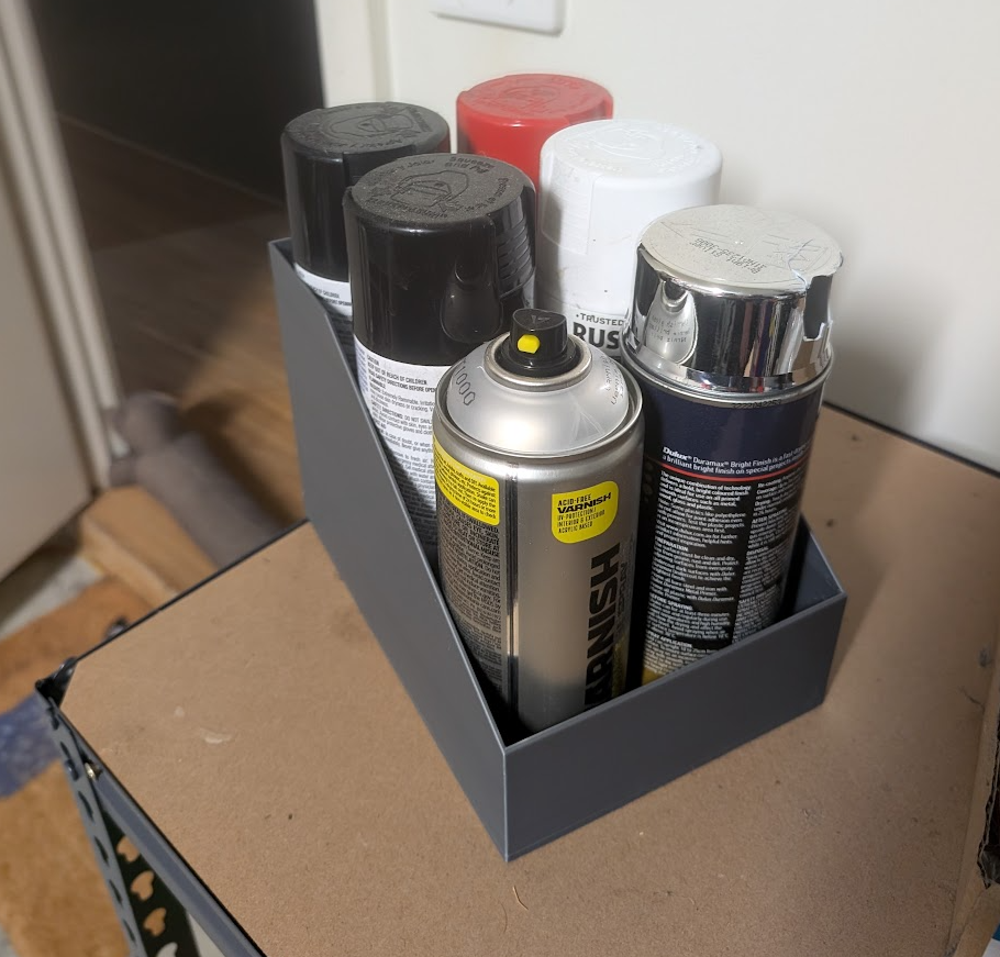Paint Spray Can Holder
