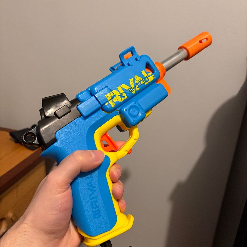 Nerf Rival Pilot Aluminium barrel mod by CoffeeBean | Download free STL ...