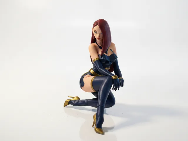 Mulan Sitting Figurine Disney Princess 3D Printable