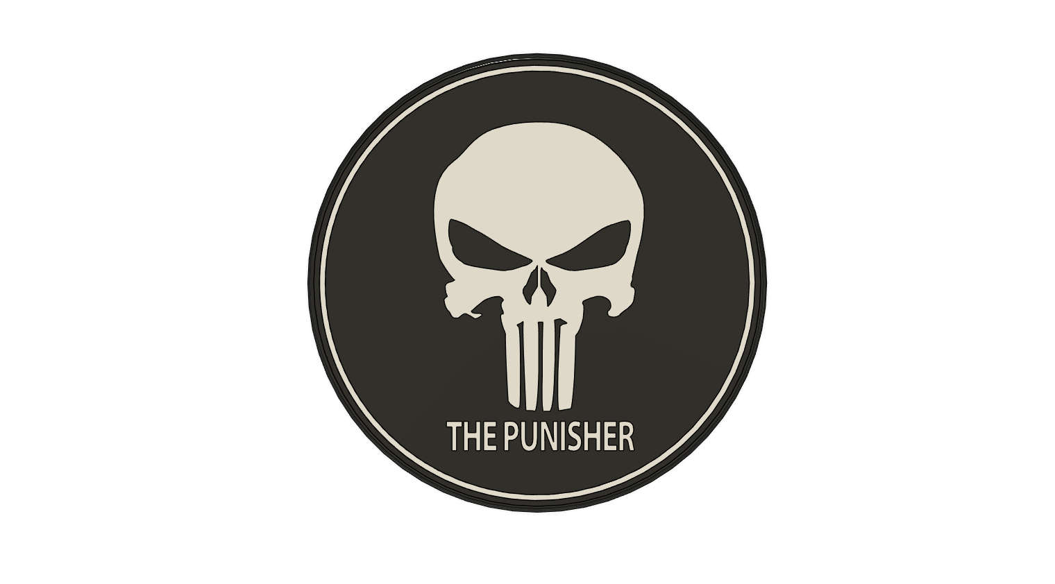 Multi Colour punisher Coaster — miniatura 2