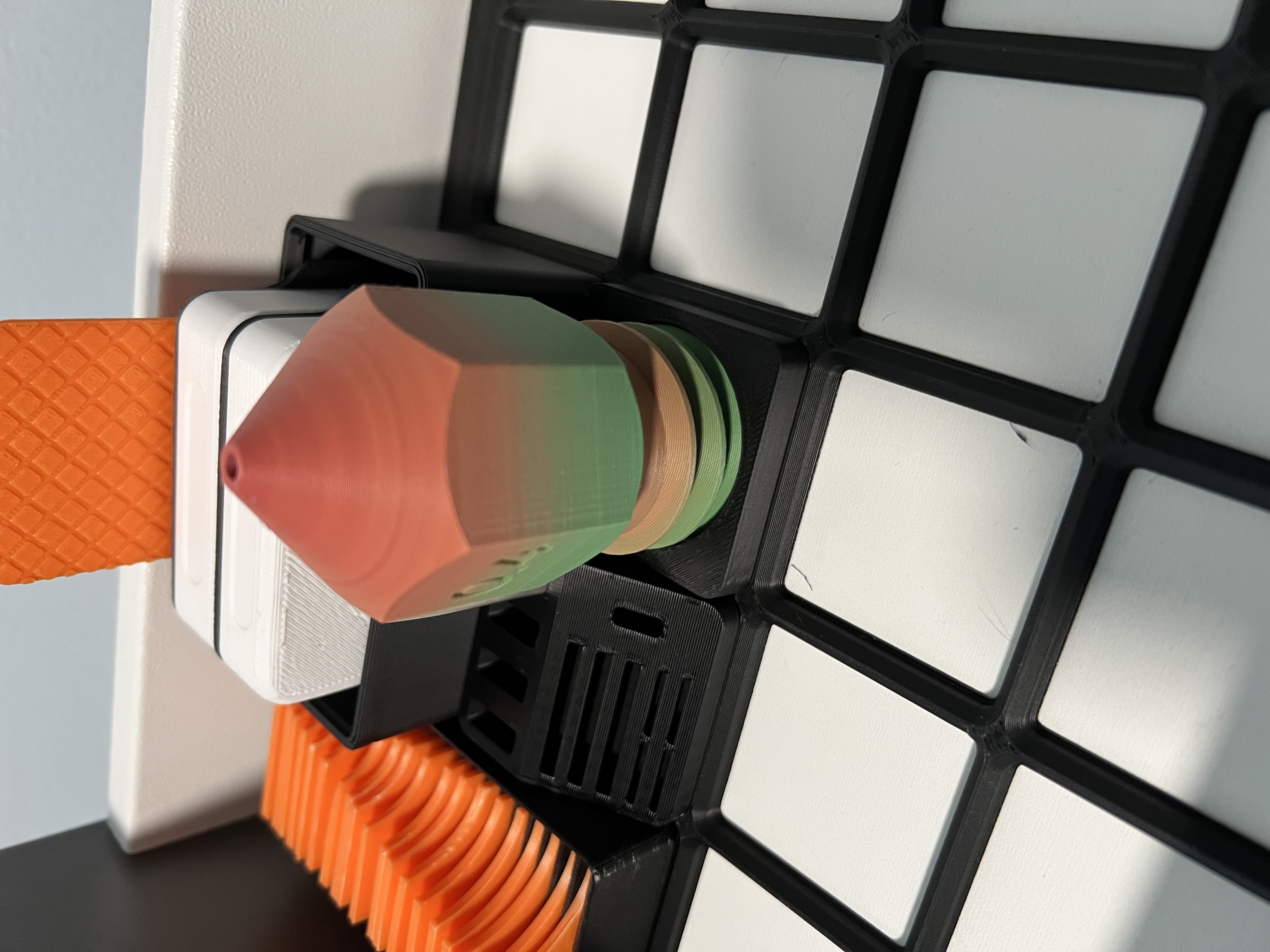 Elegoo MK8 nozzle holder - Gridfinity Base