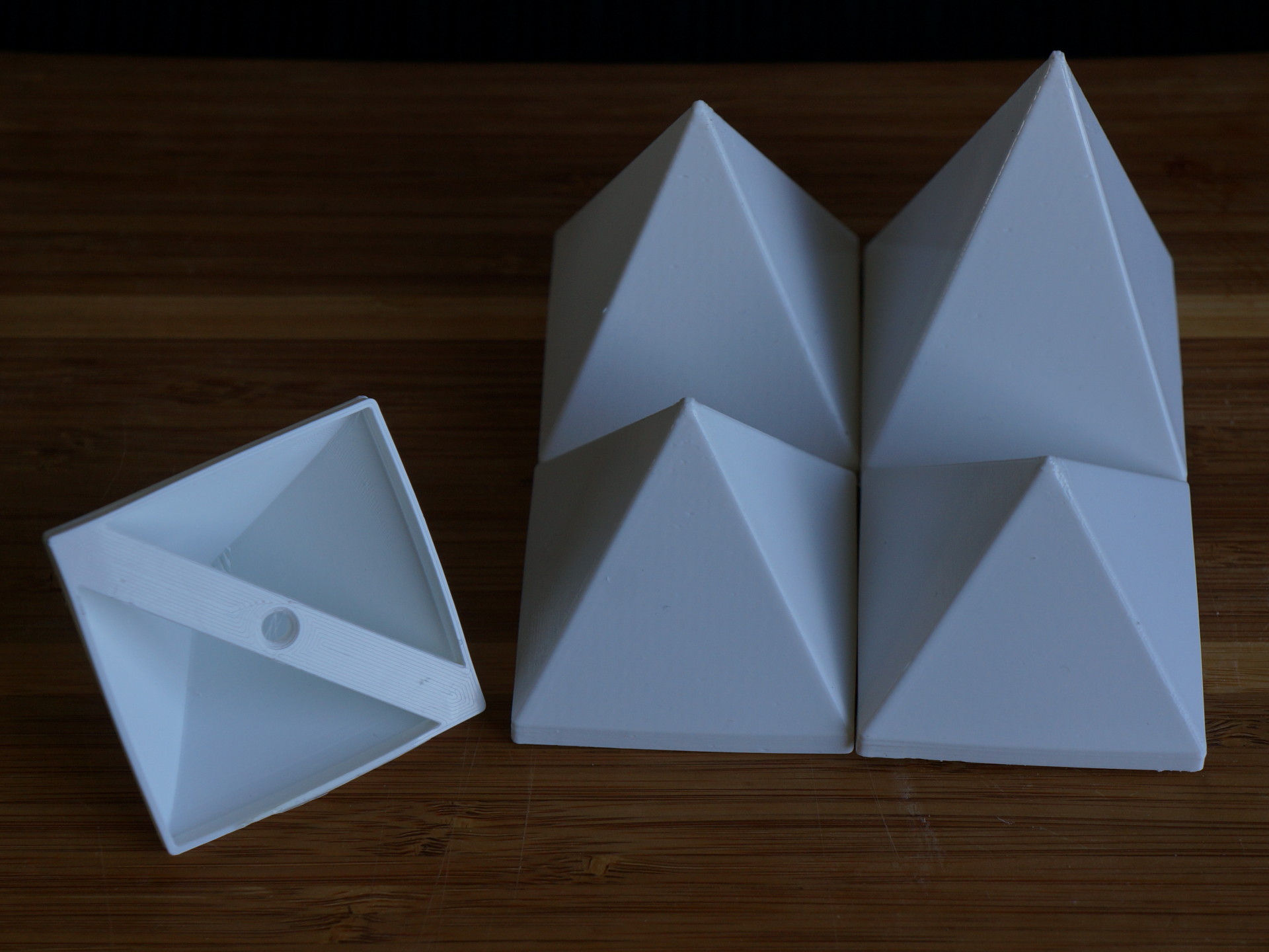 Pyramid forms
