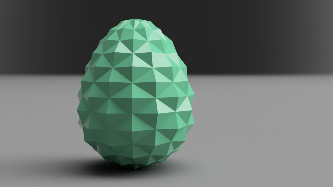 Miniatura 8 do modelo 3D Cyber Easter Egg