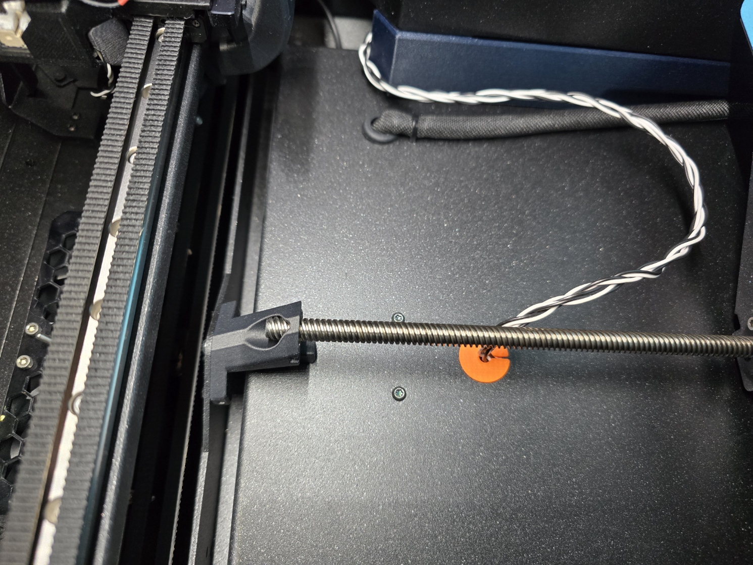 Prusa Core One Back Panel Grommet for Accelerometer