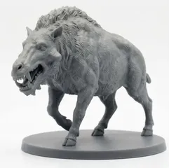 Daeodon Shoshonensis Statue
