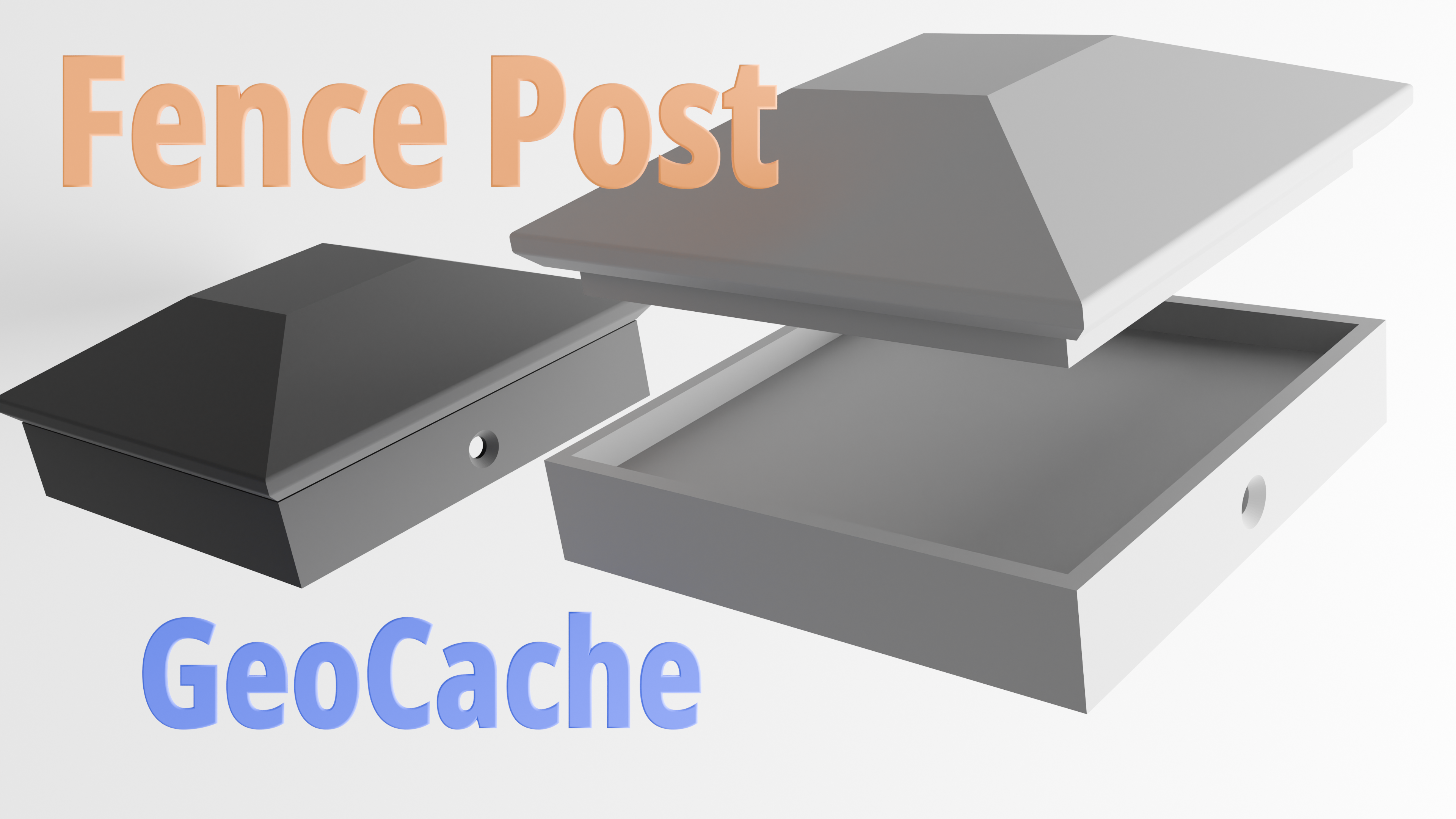 Fence Post Geocache / Hidden Compartment