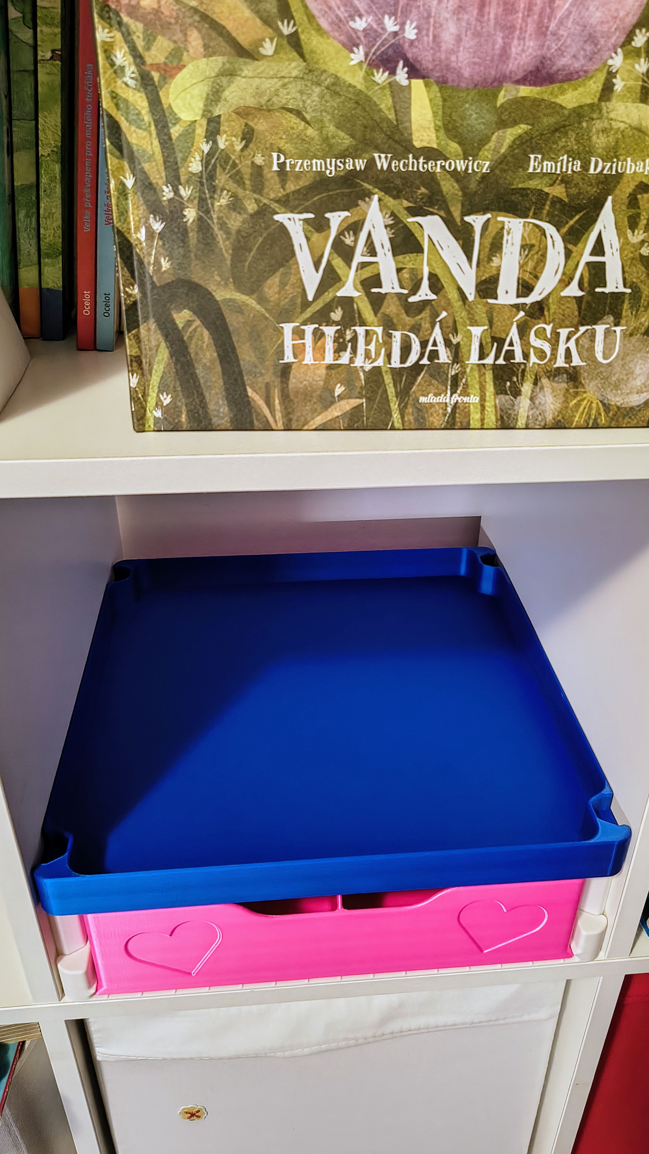Miniatura 6 do modelo 3D Versatile Stackable Storage Box System for IKEA KALLAX