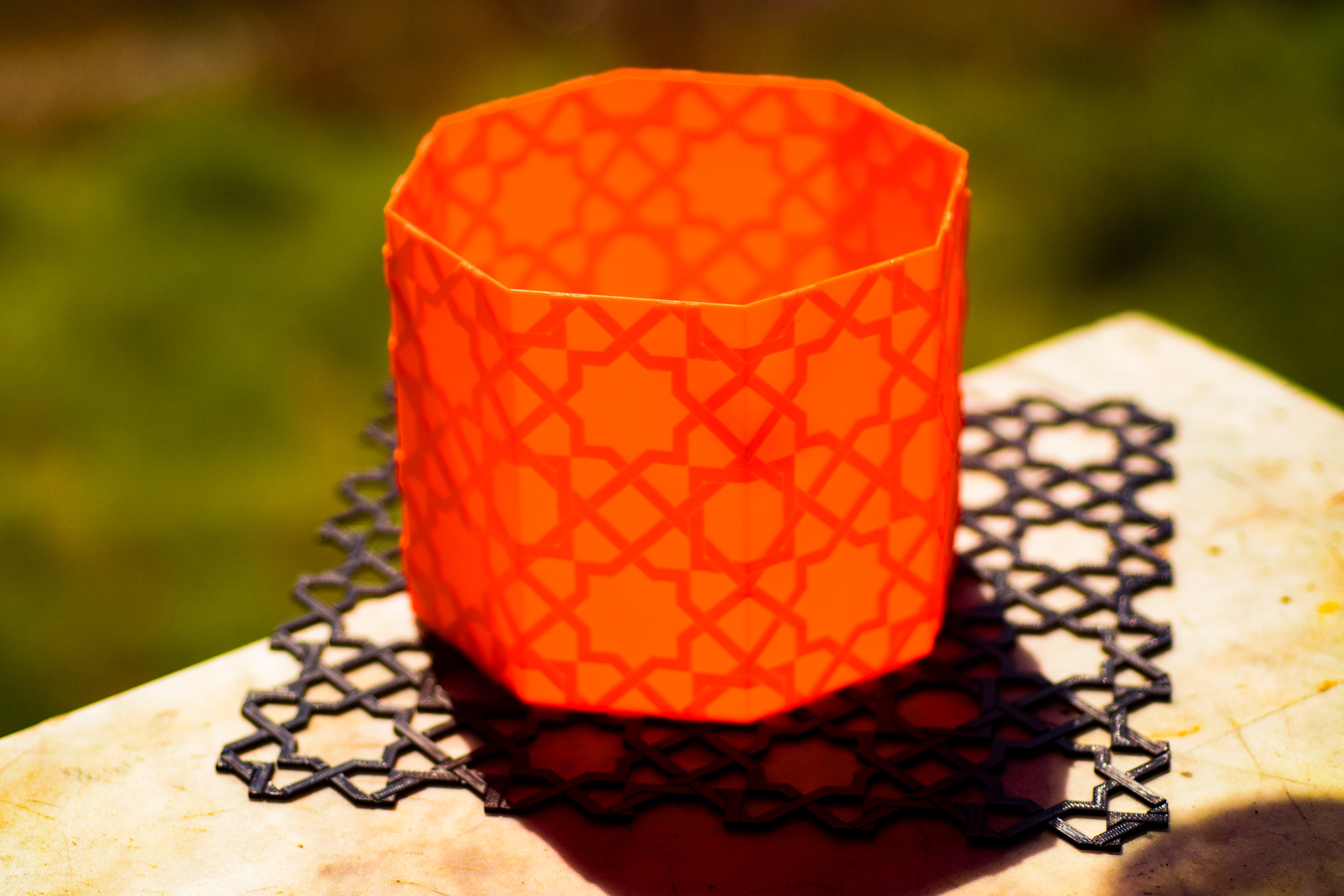 Arabesque (Girih) Plant Pot Planter