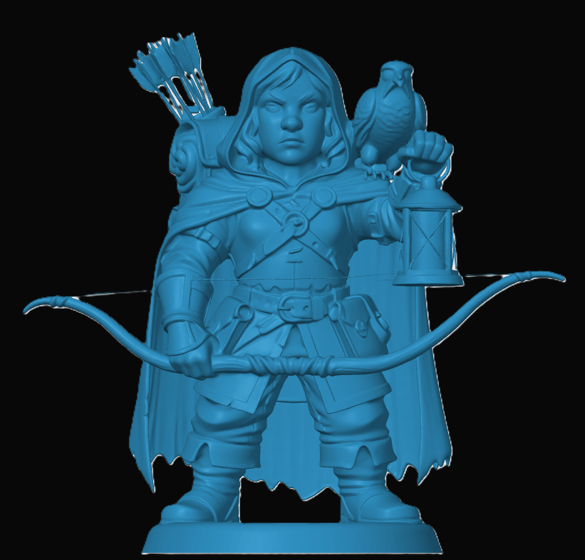 Halfling Ranger — miniatura 3