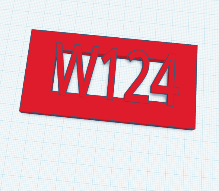W124 LOGO