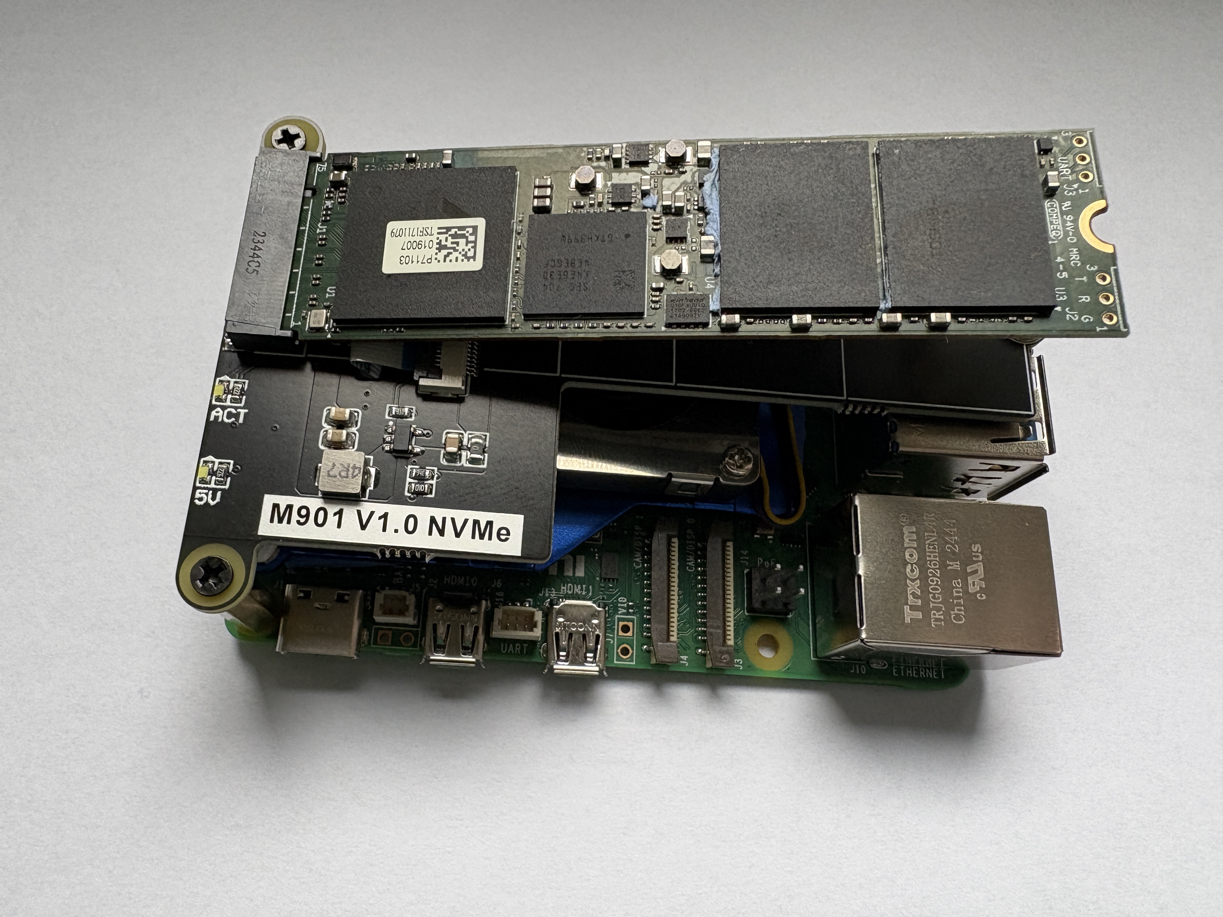 Case Raspberry pi 5 + NVme