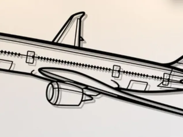 Boeing 787 Wall Art