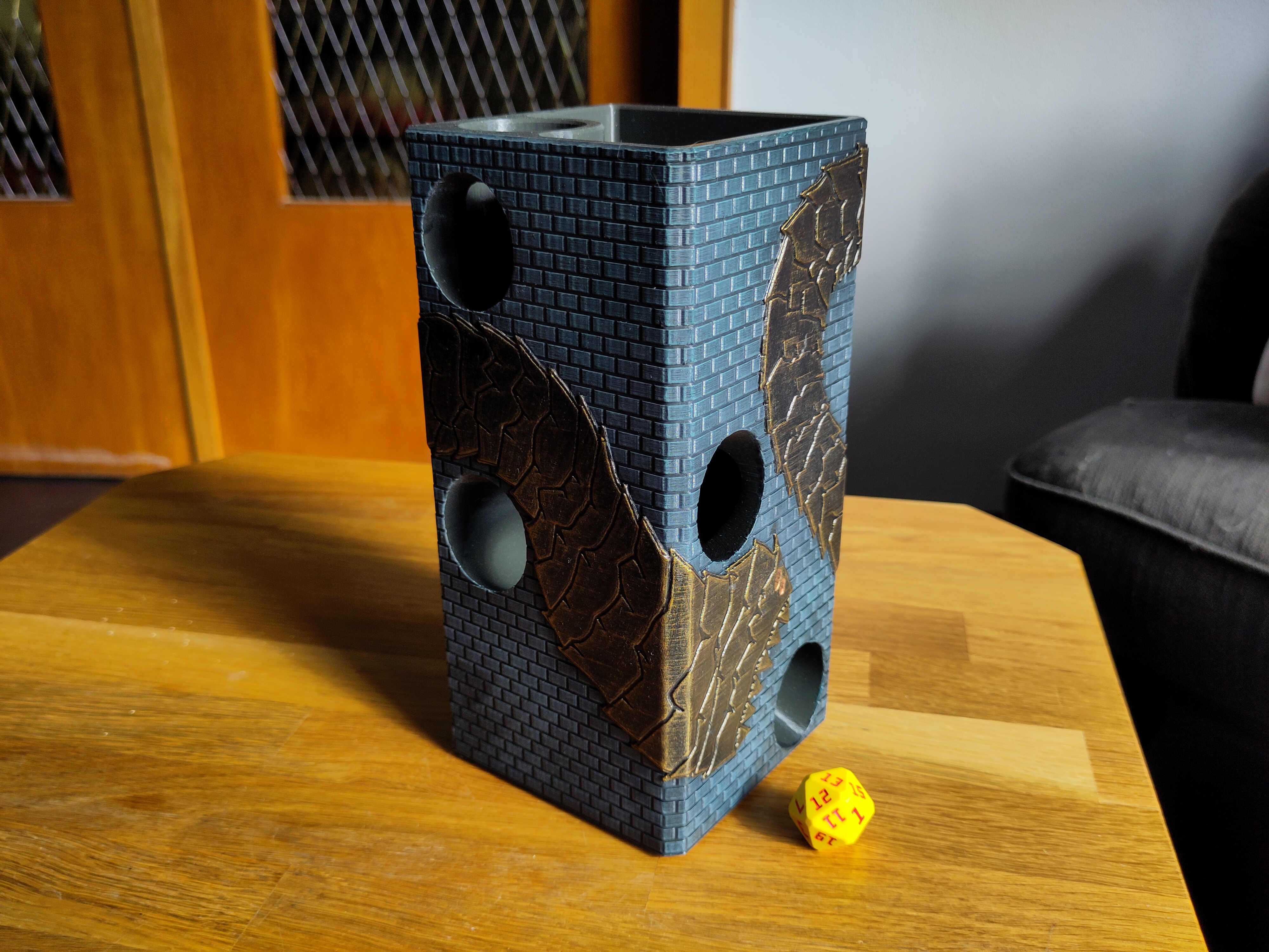 Block Dice Tower -Wurmfutter- — miniatura 3