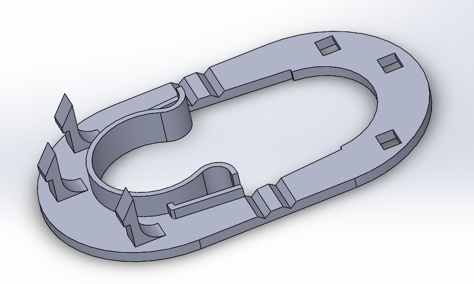Seat Ibiza parcel shelf clamp — thumbnail 3