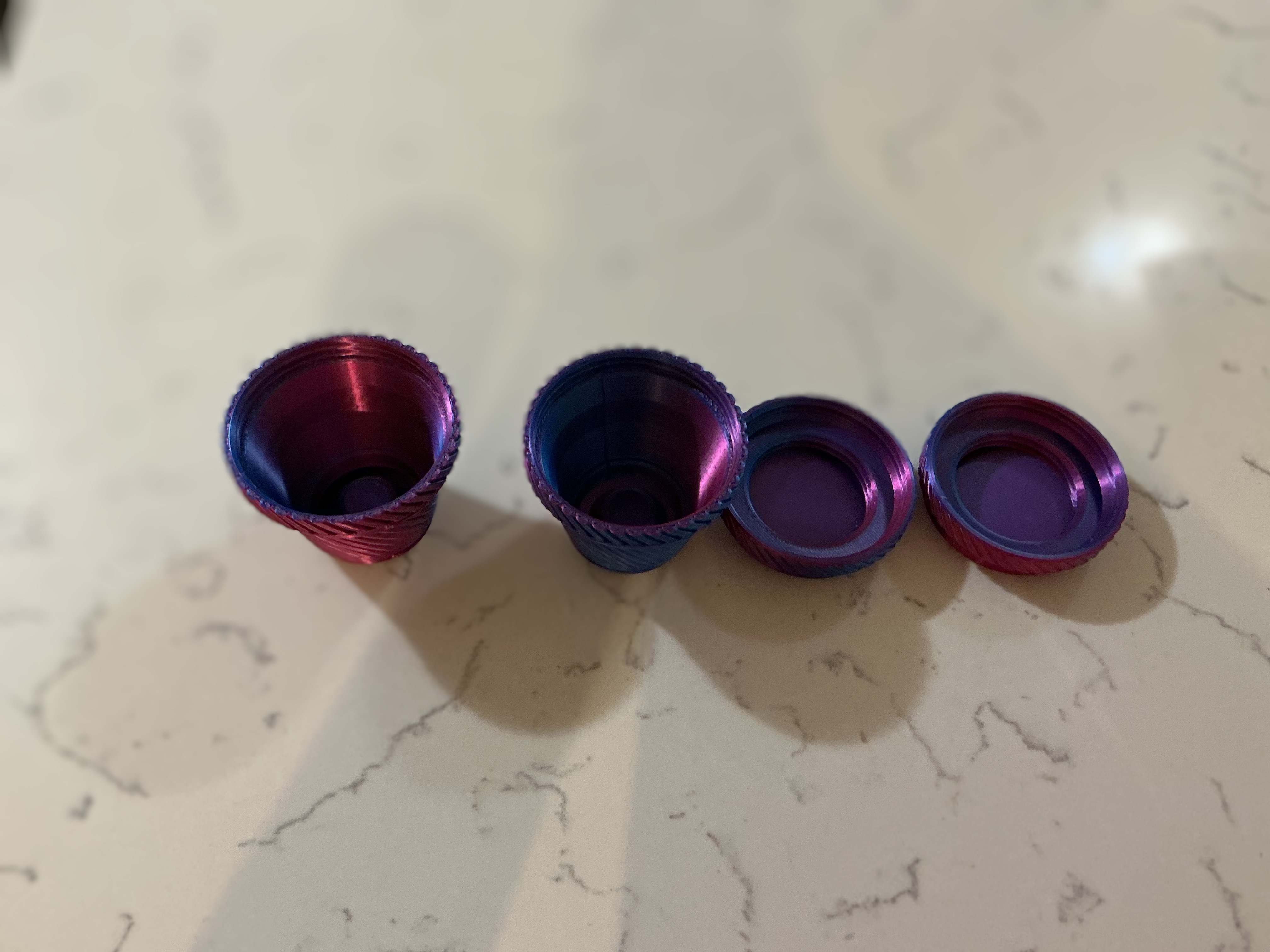 Nesting stacking screwing containers — thumbnail 2
