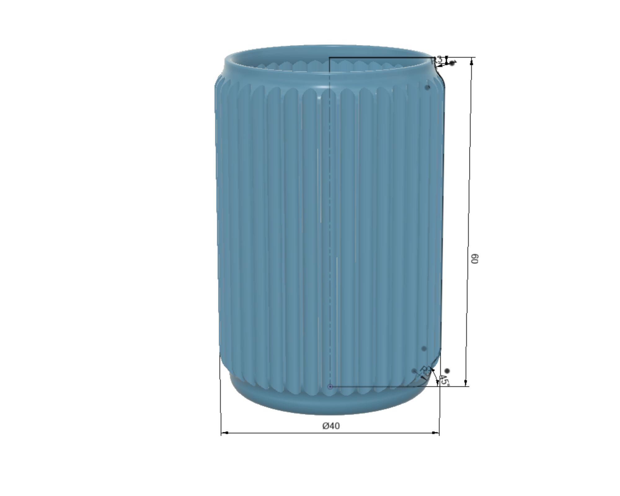 YARQM: Parameterized Fluted Jar — thumbnail 3