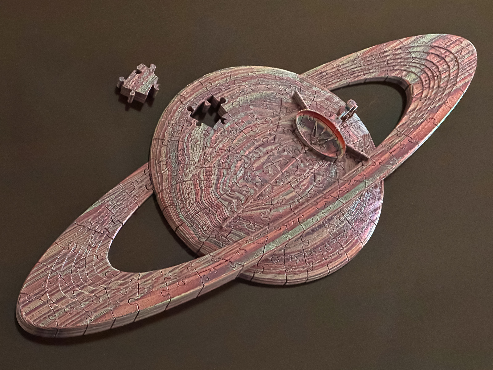 Exploring Saturn Jigsaw Puzzle