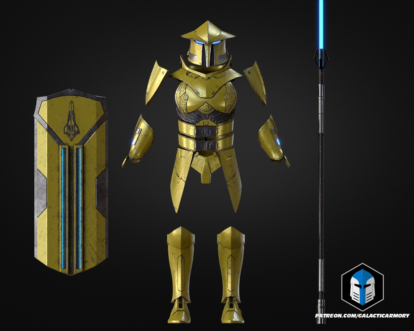 Old Republic Zakuul Knight Armor - 3D Print Files