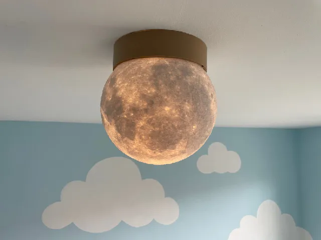Design Ceiling Moon Lamp