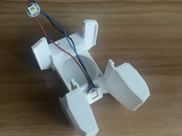 Neopixel mounts for Ender 3 NG toolheads