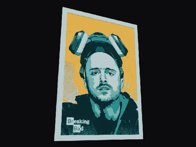 breaking bad - jessi pinkman hueforge