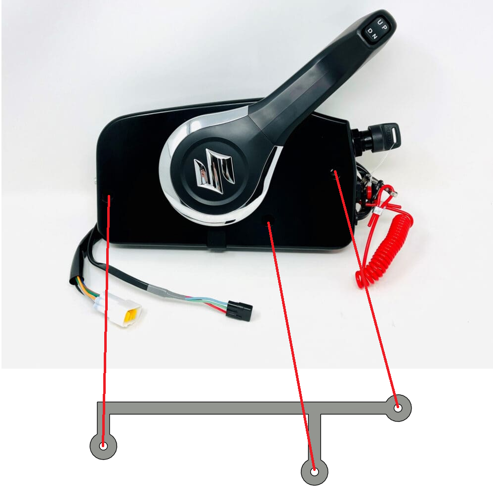 Suzuki Side Mount Control Box Template