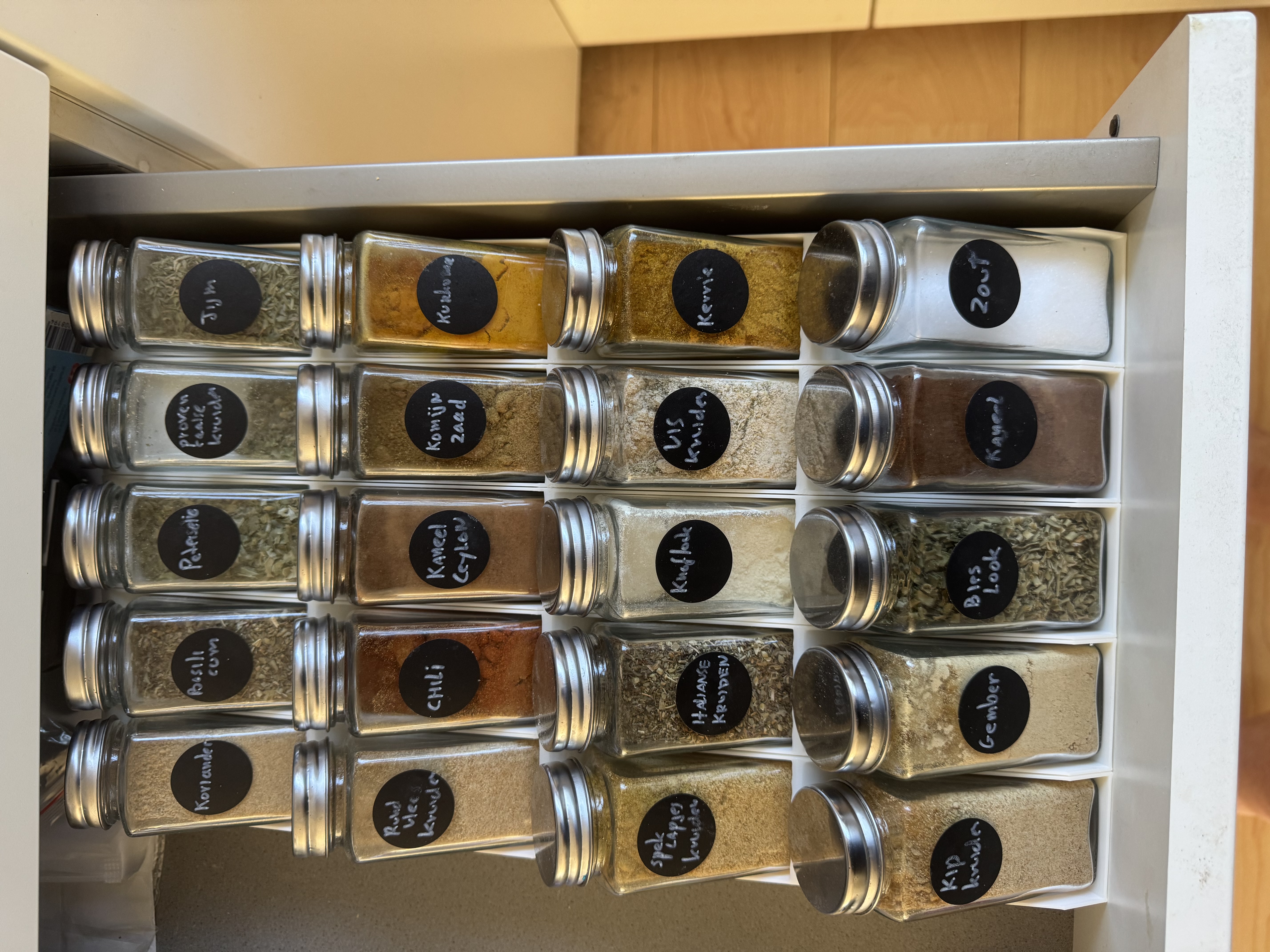 Modular Herb Spice Rack for Drawer