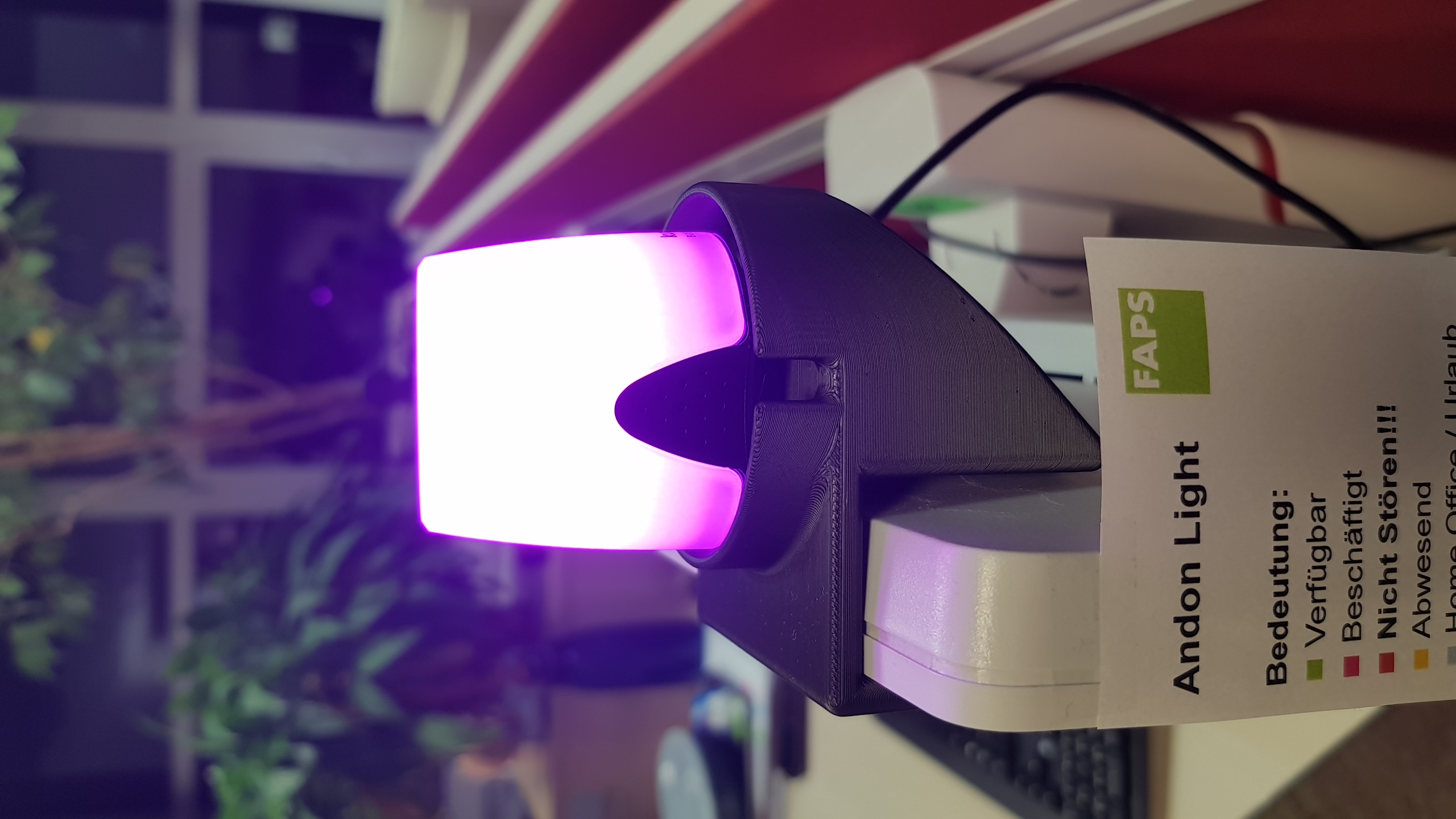 Display Mount for kuando Busylight
