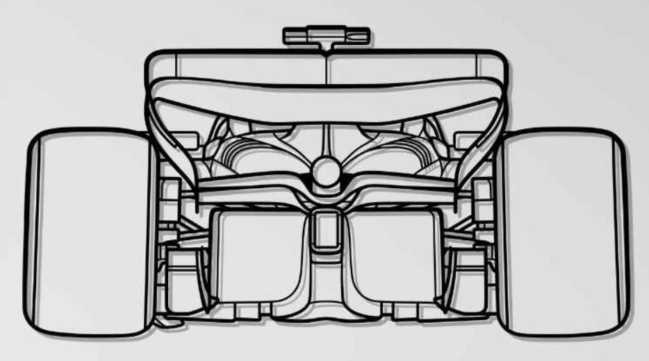 F1 Ferrari SF-24 Back Wall Art