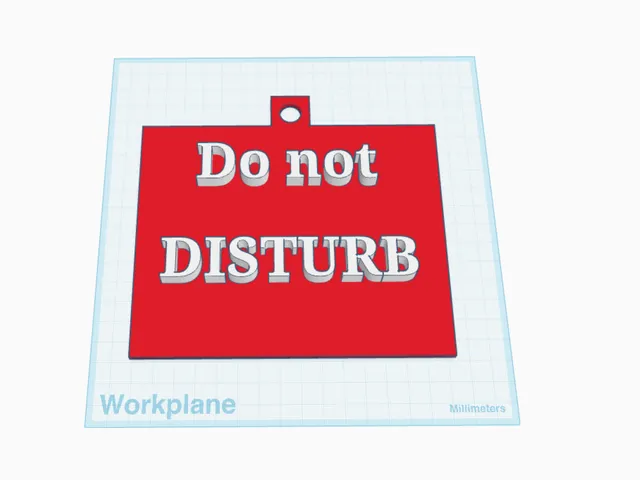 do not disturb