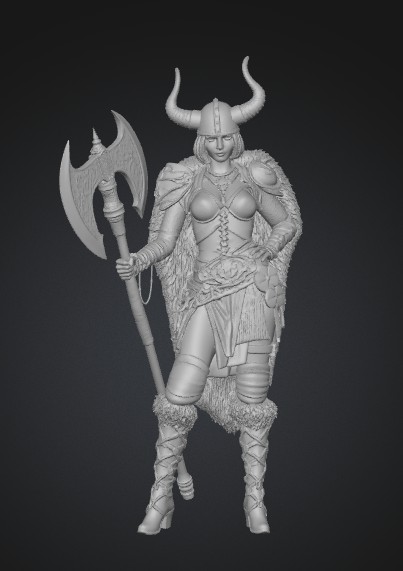 Shield Maiden of the Highlands