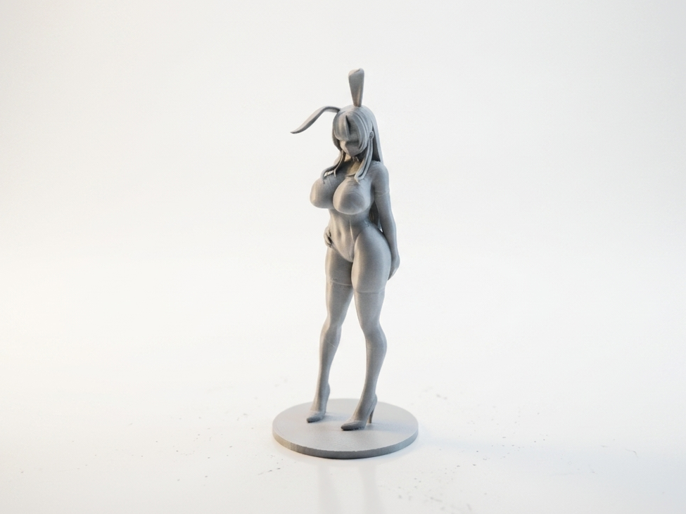Busty Bunny Female Figurine 3D Printable