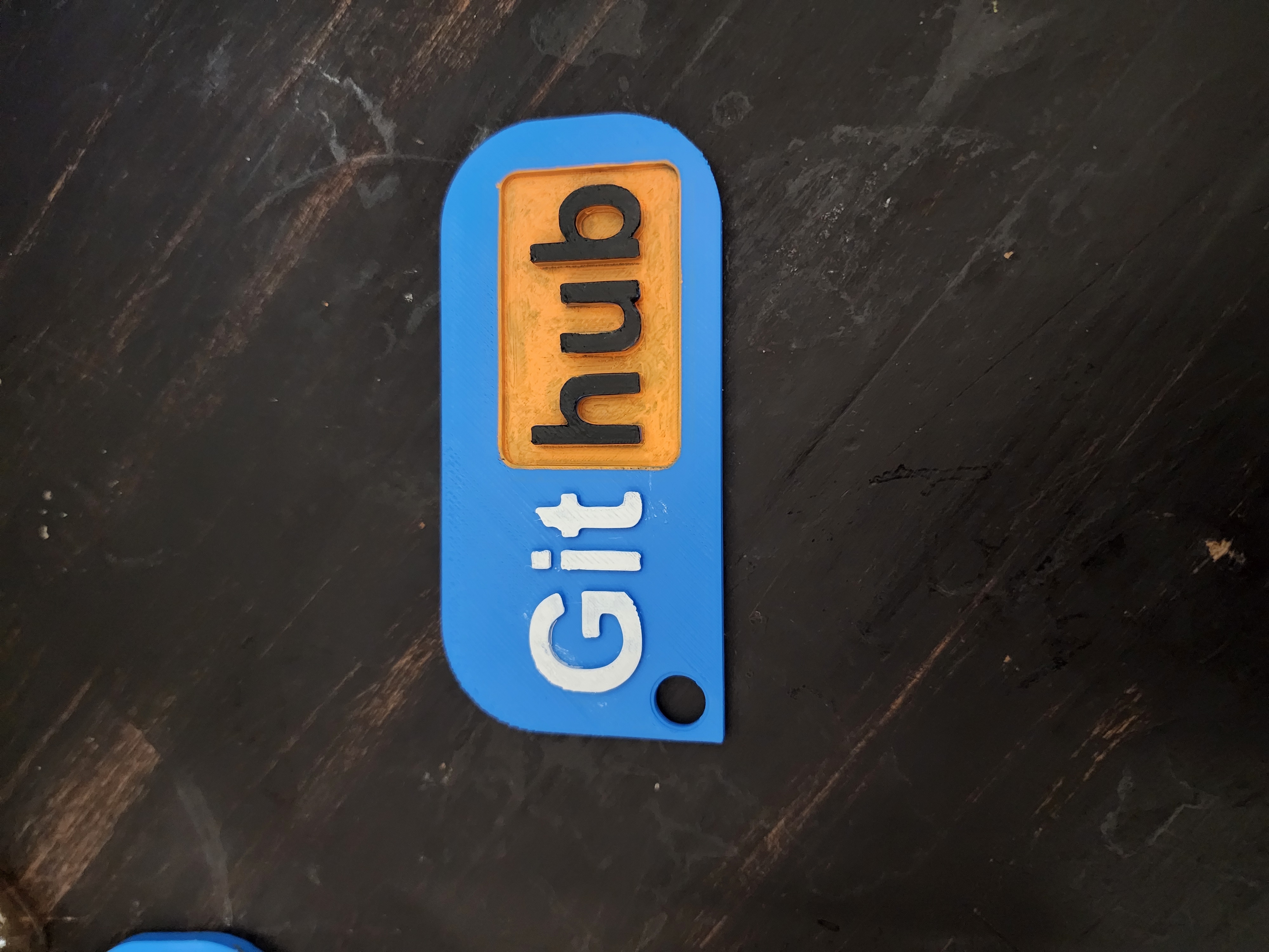 The HUB “Average” Keychain - GitHub – 25mm NFC Tag — thumbnail 3