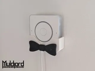 Home Assistant Voice PE wall mount with bow tie