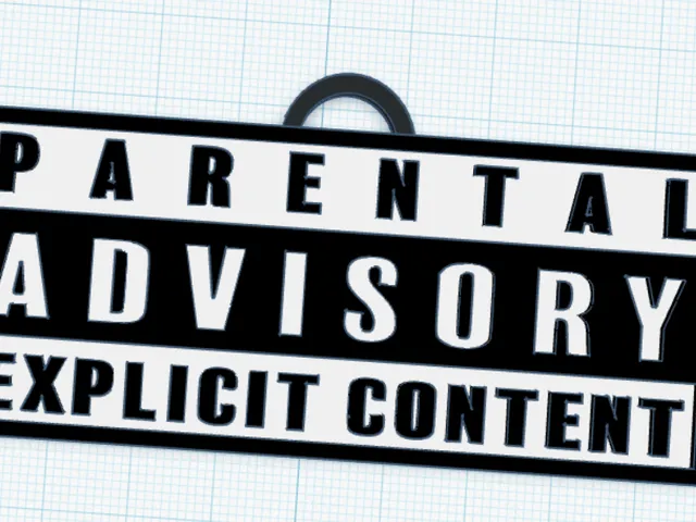 parental advisiory explicit content keychan