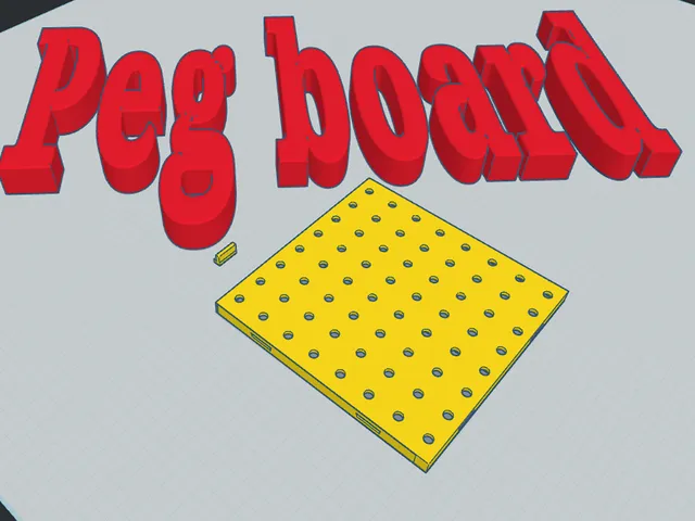 peg board