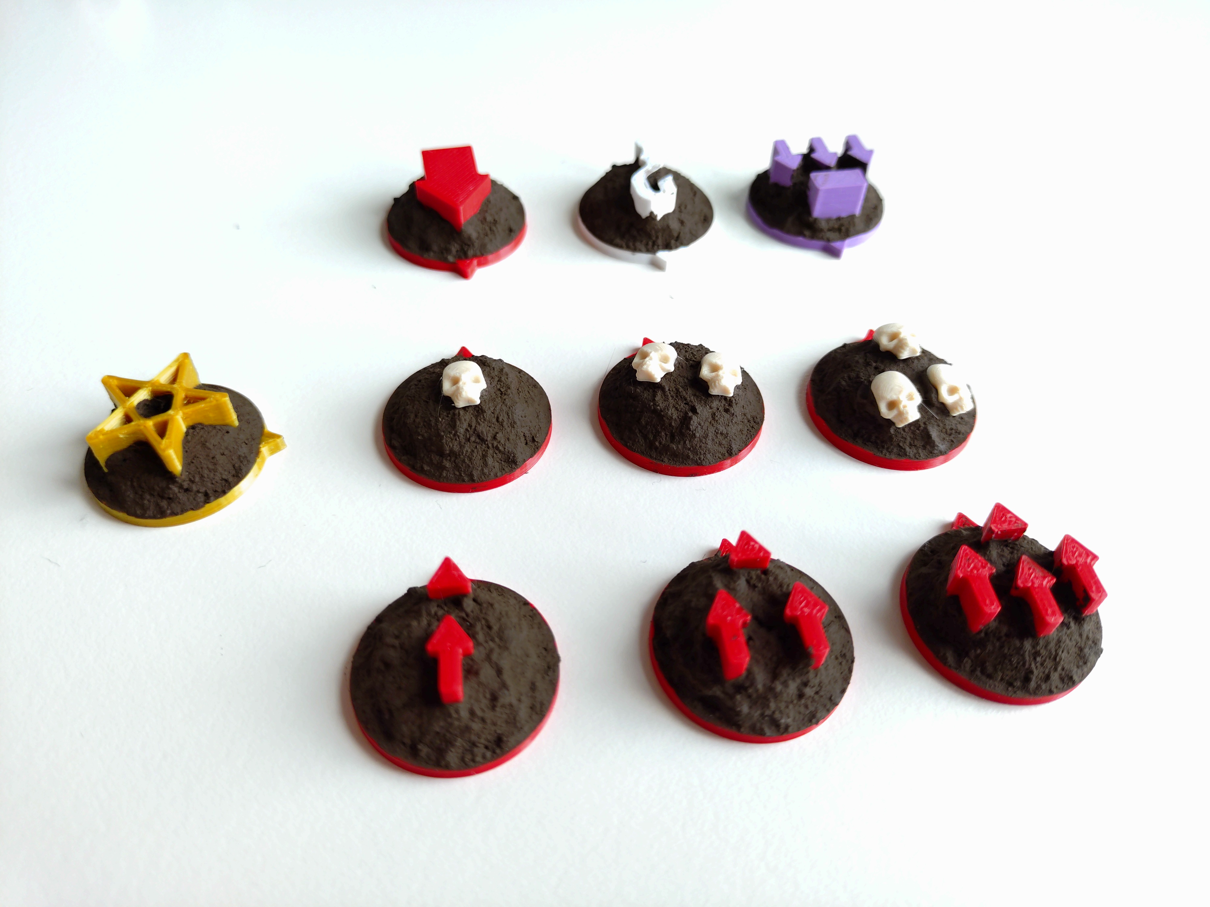 Warmaster tokens and markers