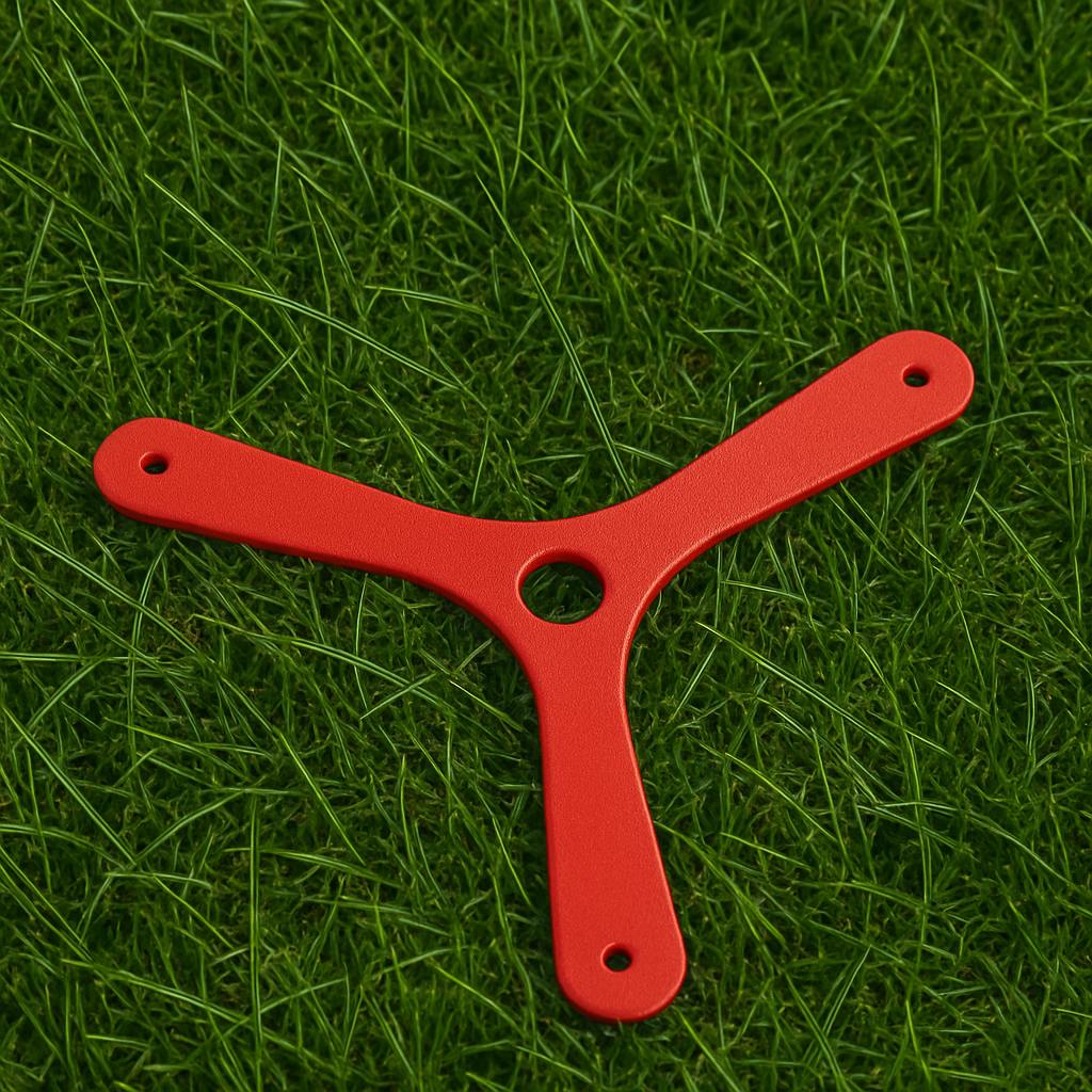 Small and large 3 wing boomerang