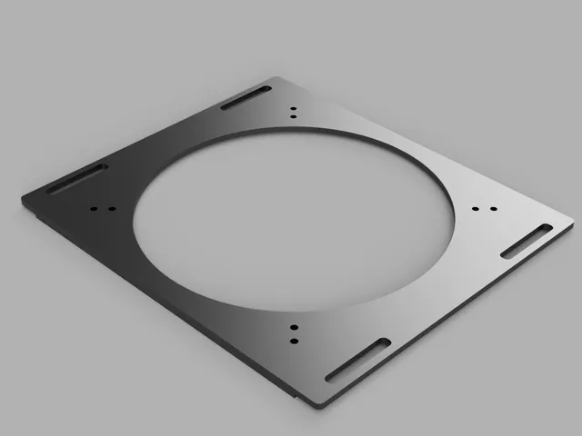 Modular 10" inch server rack - 200mm Fan Top Cover