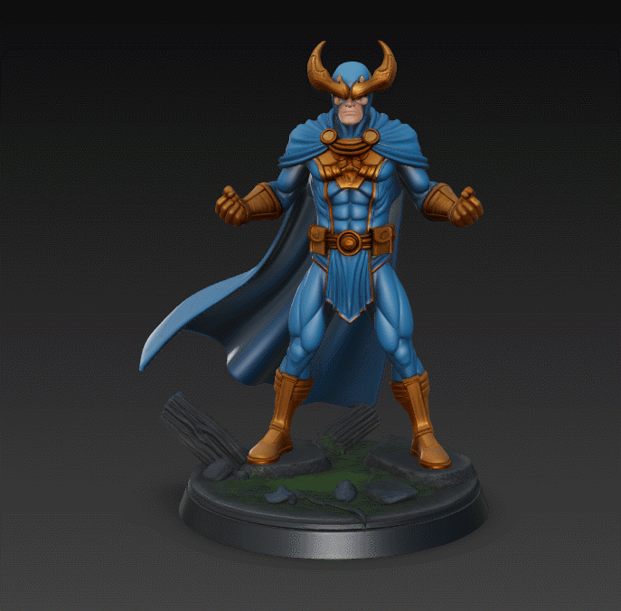 FIGURA SUPERHEROES GANTHET (COMIC DC)