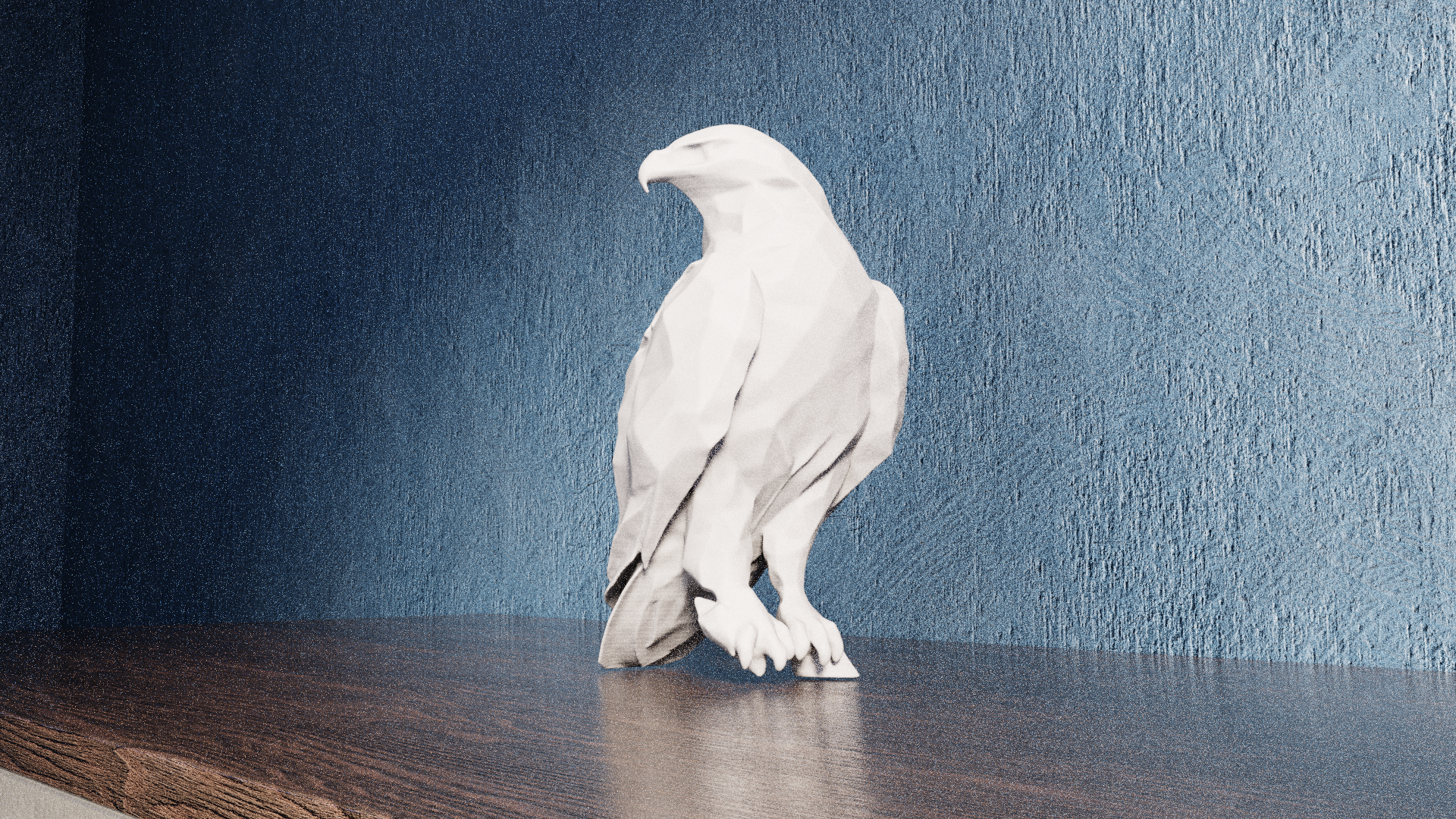 Miniatura 6 do modelo 3D Low Poly Eagle