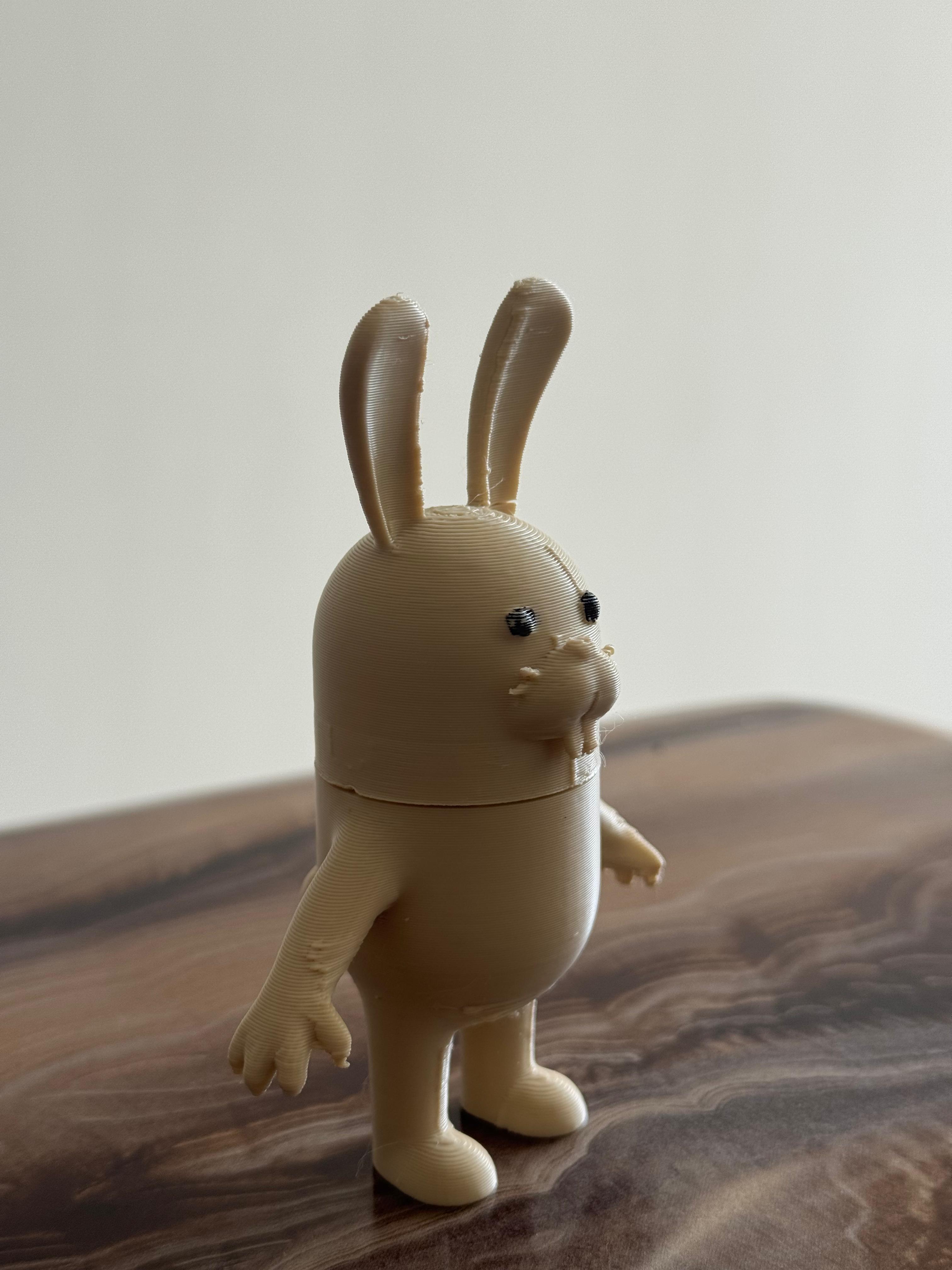 Miniatura 2 do modelo 3D Easter Bunny Container