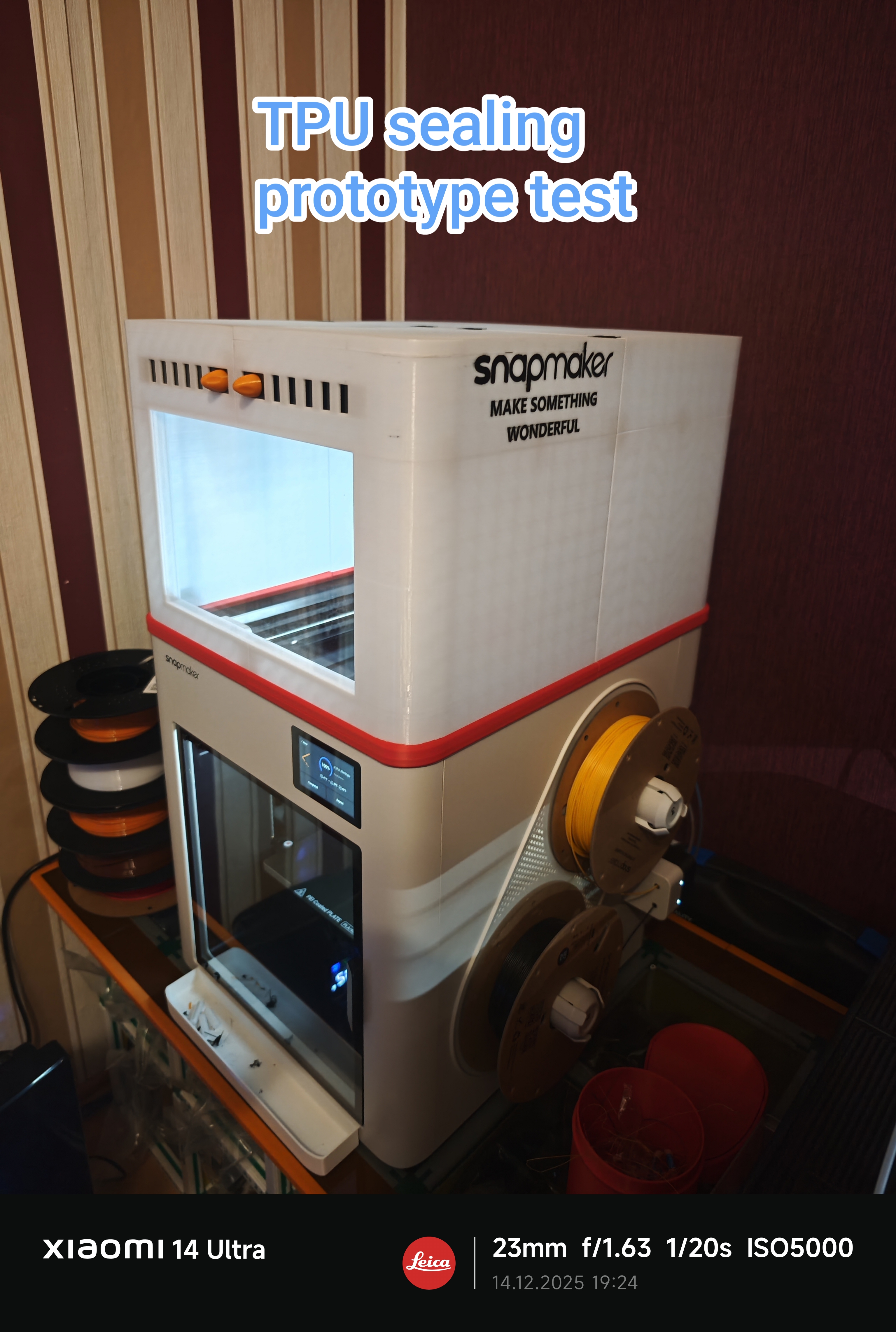 Top Cover for Snapmaker U1