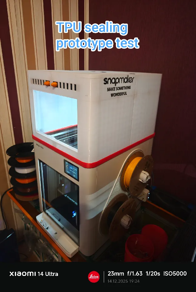Top Cover for Snapmaker U1 by Damian Borkowski | Download STL