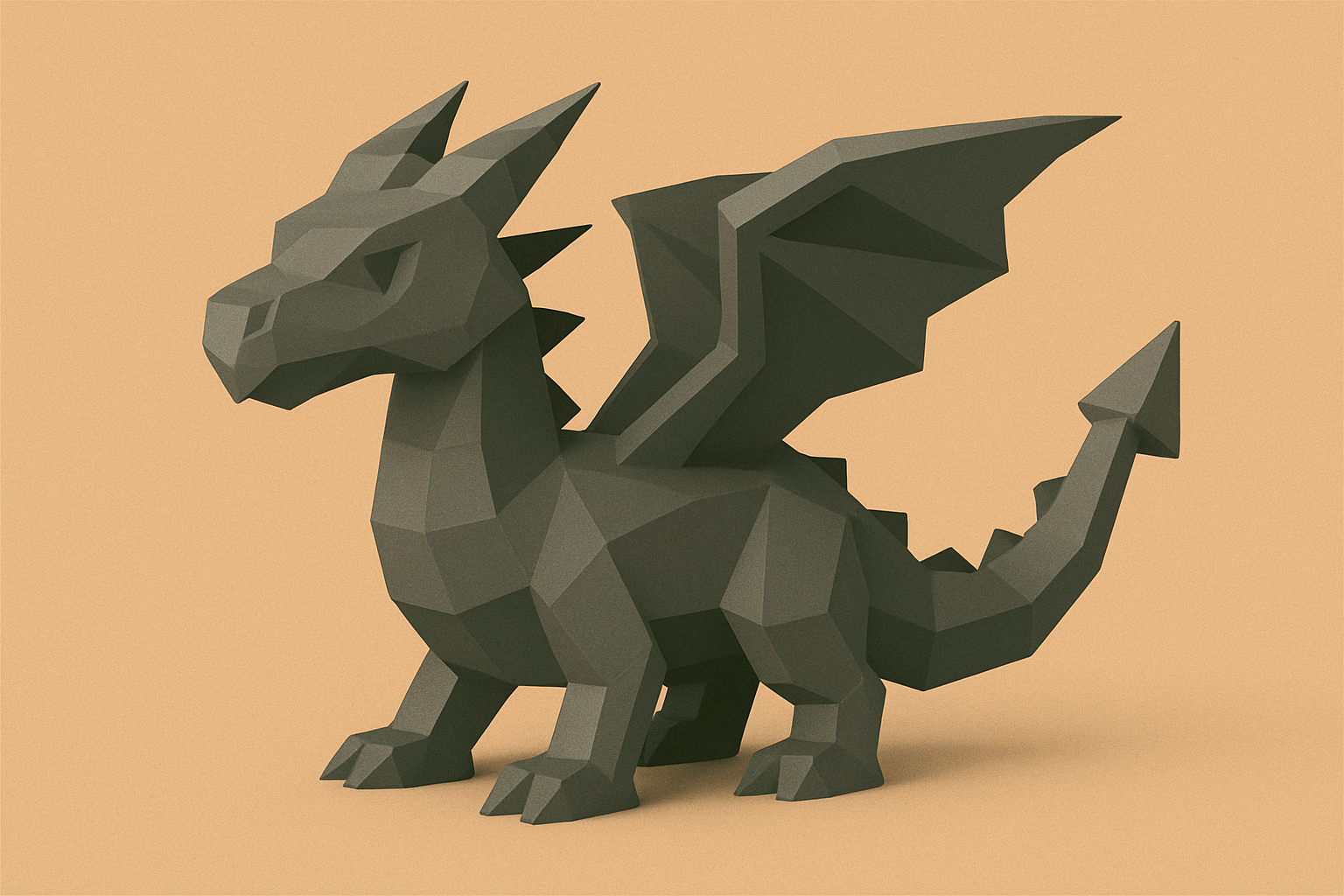 Low Poly Dragon