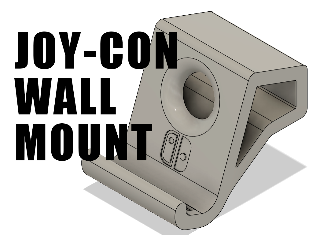 Nintendo Switch Joy-Con Comfort Grip Wall Mount 3D model