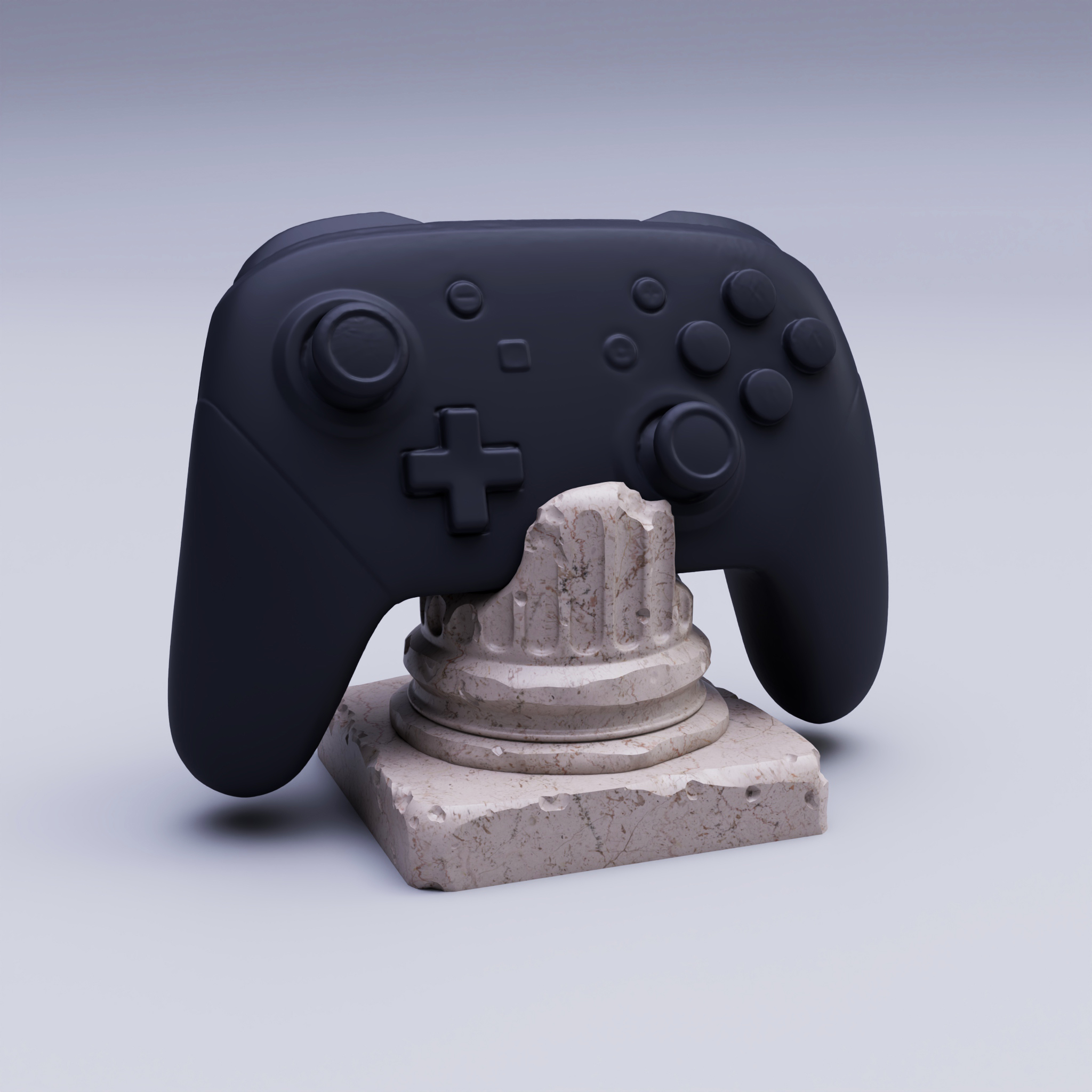 Miniatura 3 do modelo 3D Olympus Nintendo Switch Pro Controller Stand