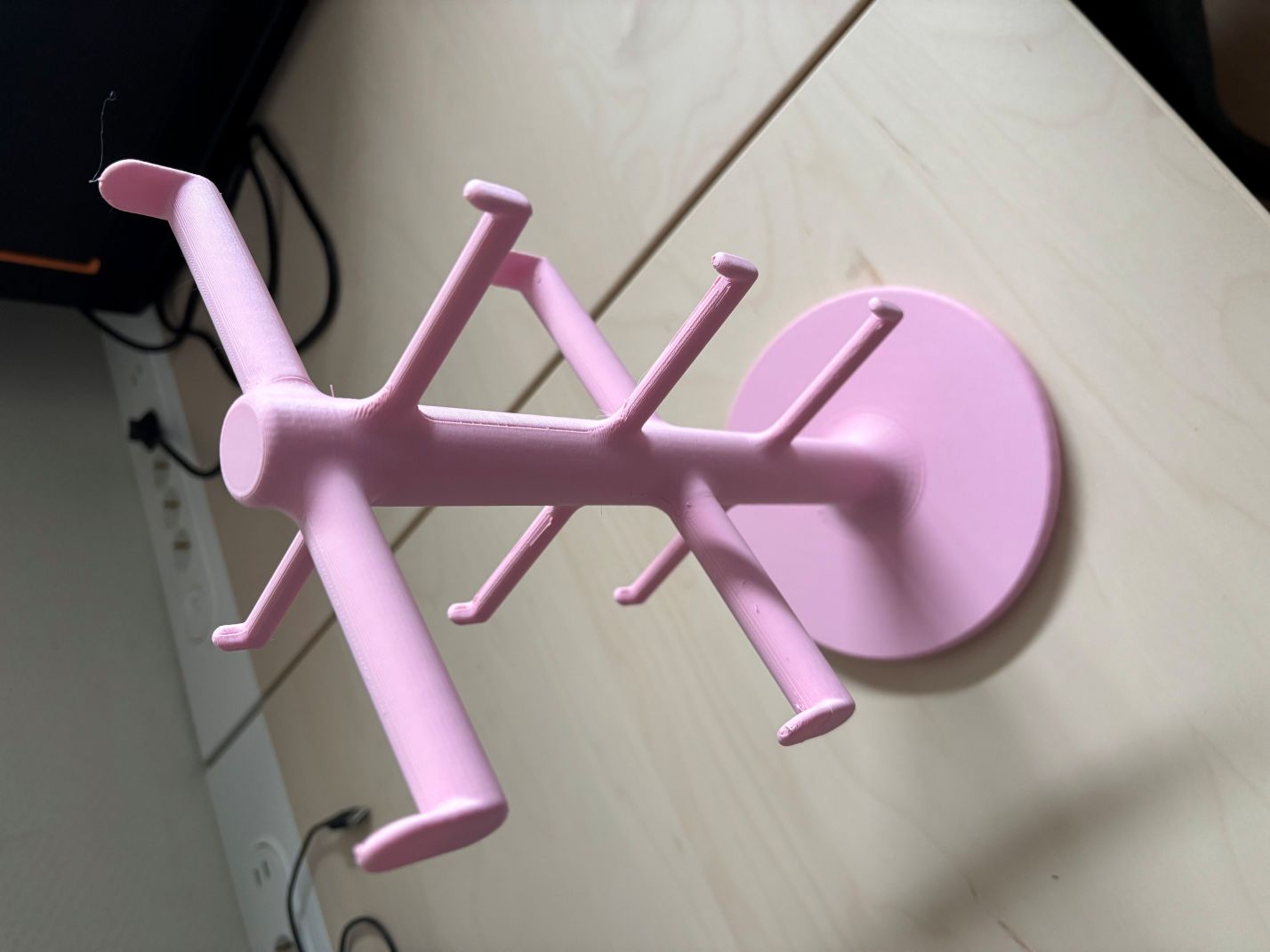 Hair tie organizer