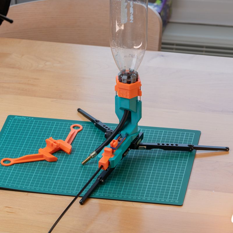 Ping Pong Parachute Bottle Rocket Launcher by Marimo Labs | Download ...