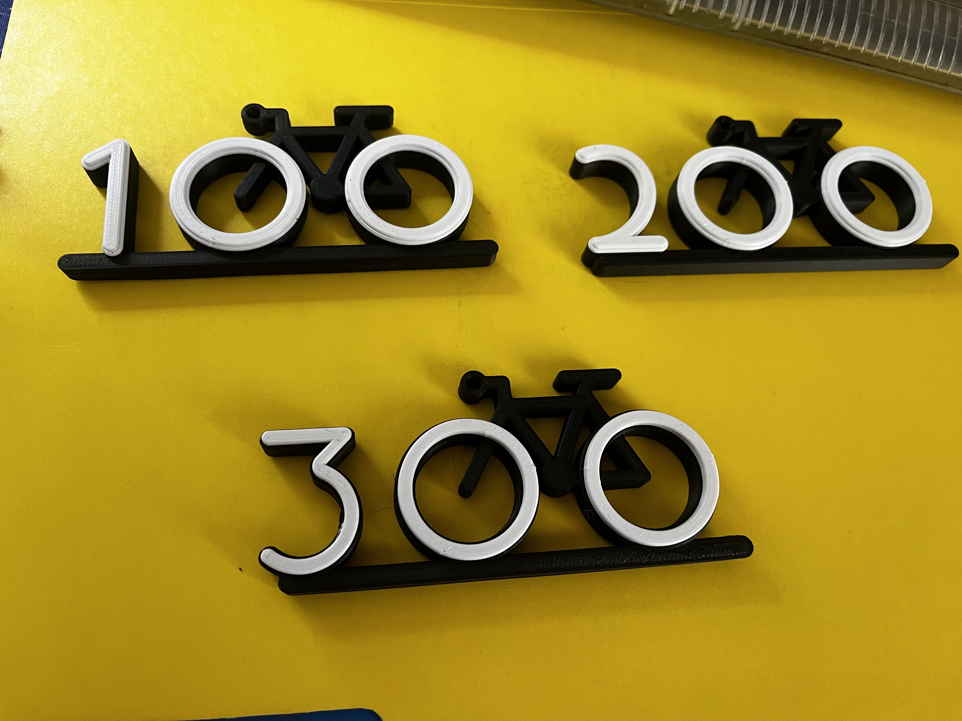 Centennial Bike Key chain 3D model